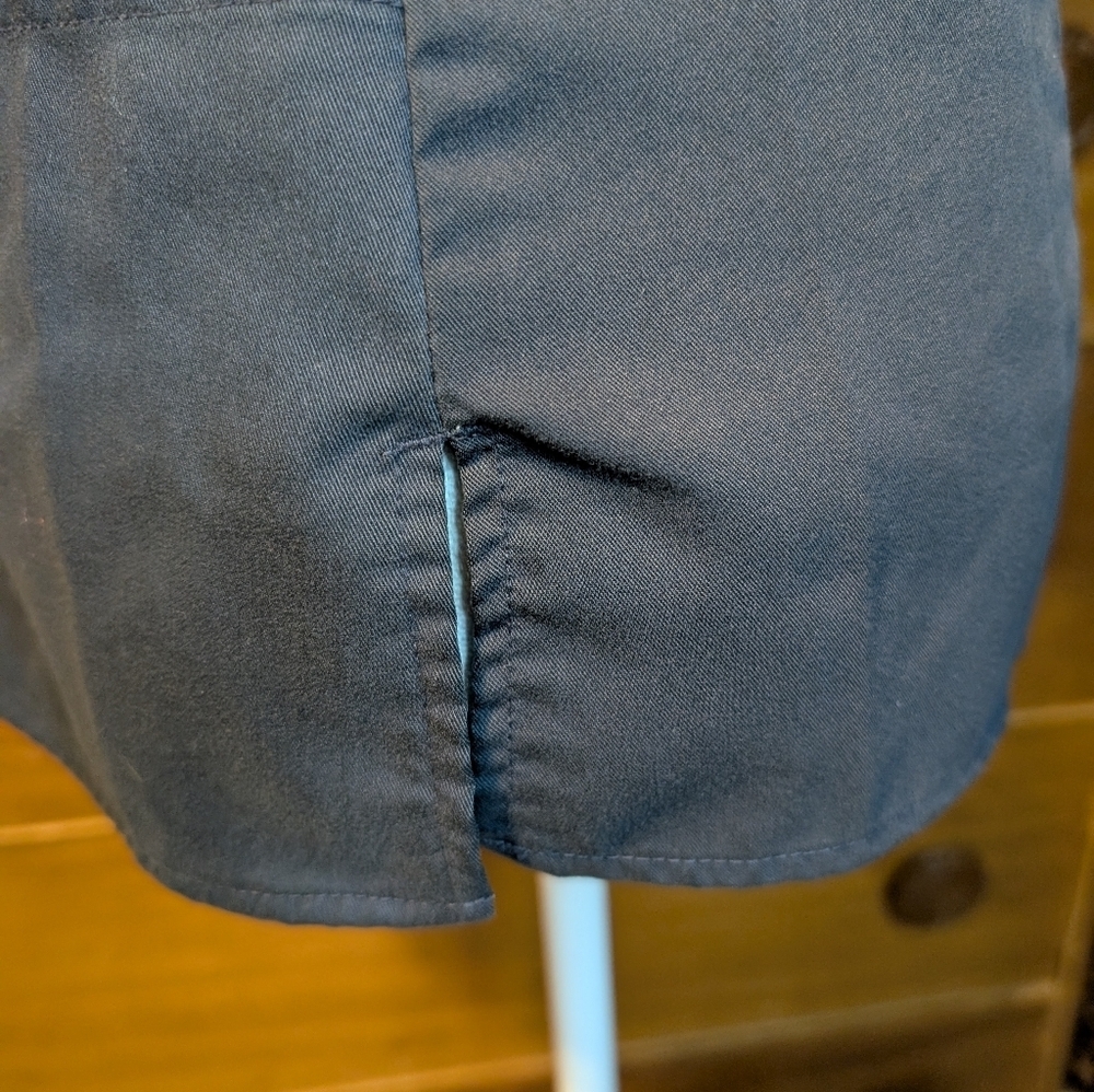 GREYS ANATOMY by Barco Blue Fitted Scrub Top Small - Picture 6 of 11